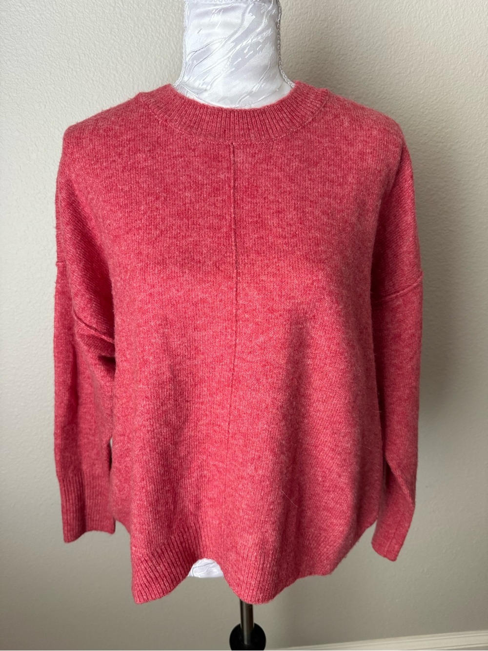 Vince Camuto Coral Crewneck Sweater